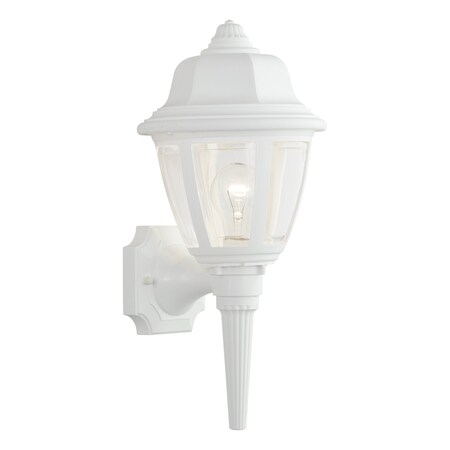 Thomas Outdoor Essentials 18'' High 1Light Outdoor Sconce, White SL94428